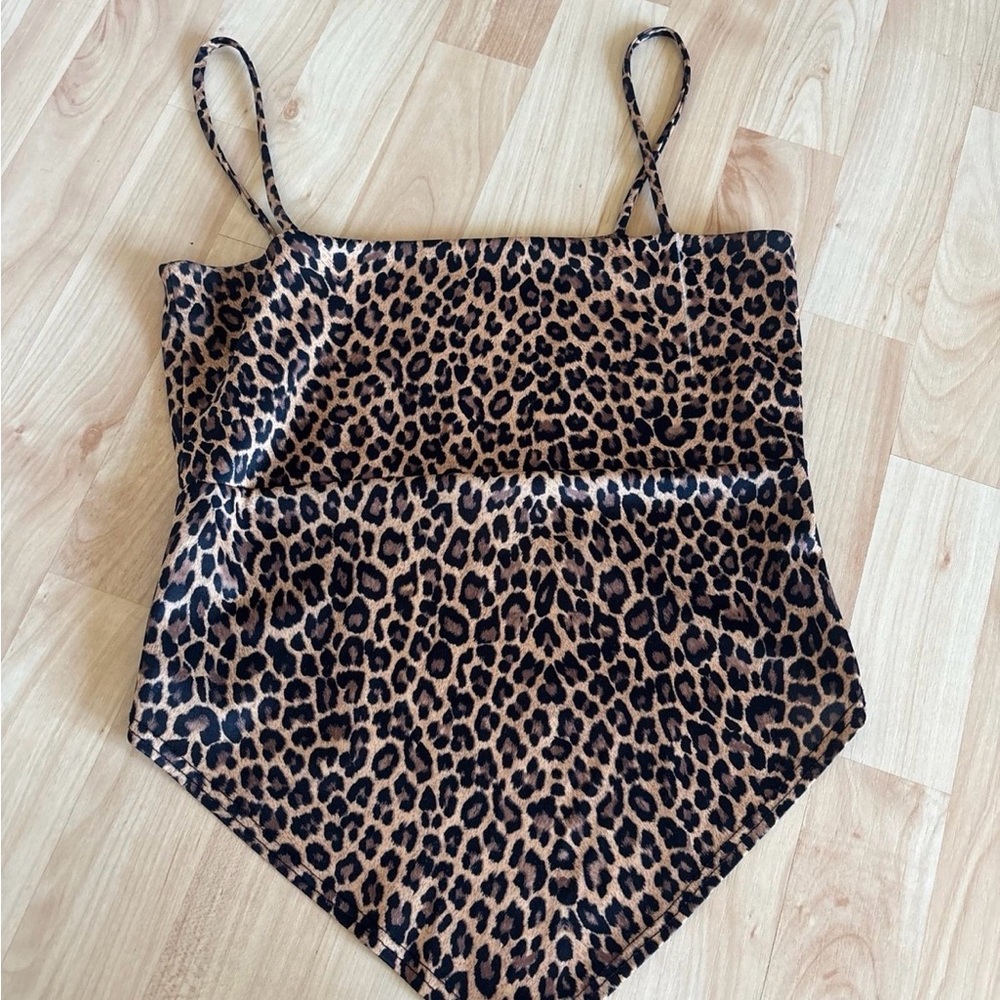 Leopard Print Tank Top